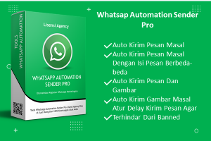Whatsap Automation Sender Pro Lisensi Personal