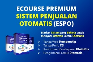 Ecourse Sistem Penjualan Otomatis (ESPO)