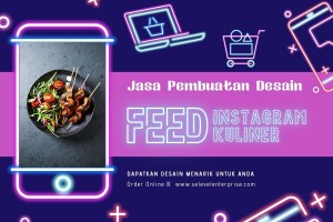 Jasa Pembuatan Desain Feed Instagram Kuliner
