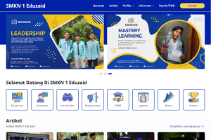 Template Blogger untuk Sekolah - Eduzaid Theme