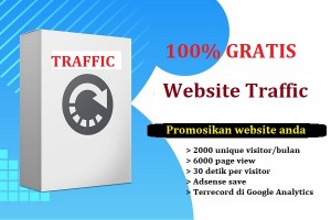 Promosi Gratis 6000 visitor perbulan