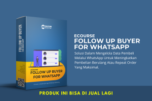 eCourse Follow Up Buyer For WhatsApp