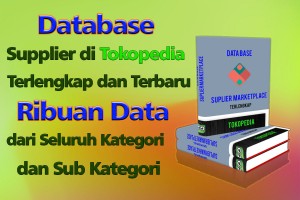 Database Supplier Marketplace Tokopedia Terbaru