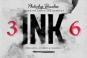 Paket Ink Brushes - Photoshop version