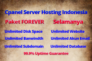 Cpanel Server Hosting Indonesia Termurah - Paket FOREVER