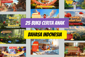 Bundle 25 Buku Cerita Anak Bergambar Bahasa Indonesia Bonus 8000+ Worksheet Printable Anak