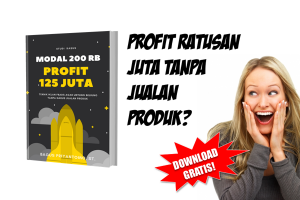 Studi Kasus Modal 200rb Profit 125juta