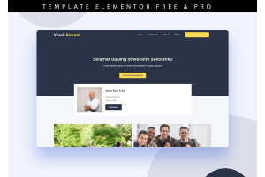 Template Sekolah