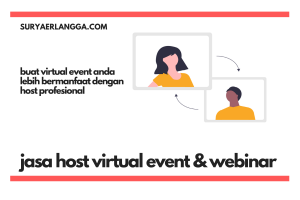 Jasa Host Virtual Event & Webinar