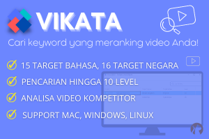 Vikata - Temukan Keyword yang Meranking Video Anda!