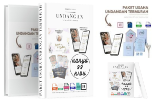 Paket Usaha Template Undangan