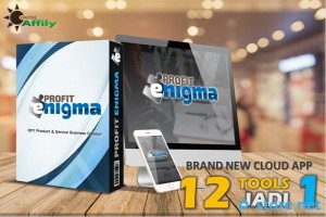 Profit Enigma Web CLOUD dengan 12 MAGIC TOOLS dalam 1 DASBOARD