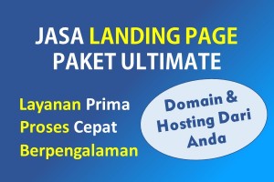 Jasa Landing Page Profesional Paket ULTIMATE