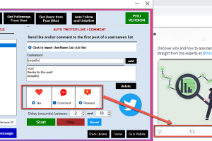 TwitBotPro  – Automatic Twitter Bot