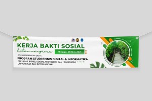 Jasa Desain Spanduk Premium Free Revisi | By Artha Trana