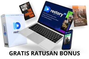 Restory Unlimited - Softfware AI : Merubah Keyword Menjadi Video Automatis Sosial Media Content Creator